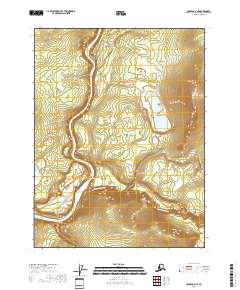 USGS Topographic Map – Coleen A-2 NE
