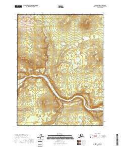 USGS Topographic Map – Coleen A-2 NW