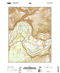 USGS Topographic Map – Coleen A-3 NE
