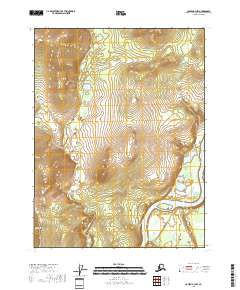 2018 Map of Coleen A-3 NW, 2018 Print