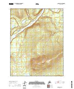 USGS Topographic Map – Coleen A-3 SW