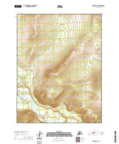 2018 Map of Coleen A-4 NE, 2018 Print