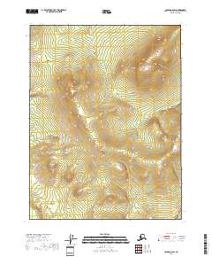 USGS Topographic Map – Coleen A-4 SW