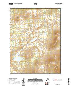 2018 Map of Coleen A-5 NW, 2018 Print