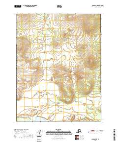 USGS Topographic Map – Coleen A-5 SE