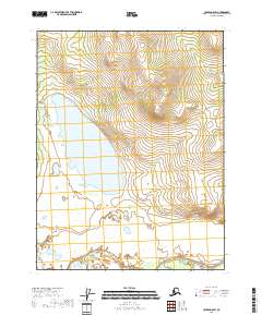 USGS Topographic Map – Coleen A-5 SW