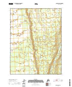 2018 Map of Coleen A-6 NW, 2018 Print