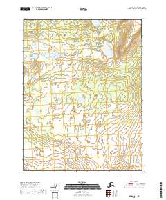 USGS Topographic Map – Coleen A-6 SE
