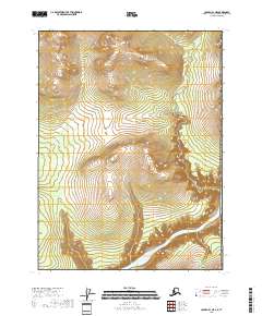 USGS Topographic Map – Coleen B-1 NE