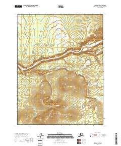 USGS Topographic Map – Coleen B-1 SW