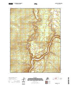 USGS Topographic Map – Coleen B-2 SE