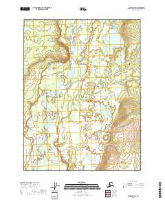 USGS Topographic Map – Coleen B-4 SW