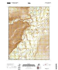 USGS Topographic Map – Coleen C-4 SE