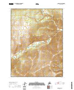 2018 Map of Coleen C-4 SW, 2018 Print