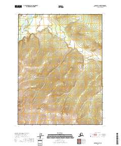 USGS Topographic Map – Coleen C-6 NE