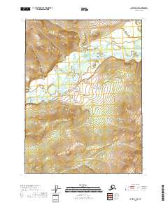 2018 Map of Coleen C-6 NW, 2018 Print