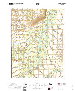 USGS Topographic Map – Coleen D-3 NE