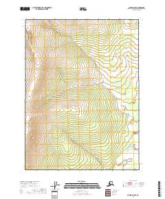 2018 Map of Coleen D-3 NW, 2018 Print