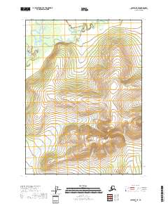 USGS Topographic Map – Coleen D-3 SE
