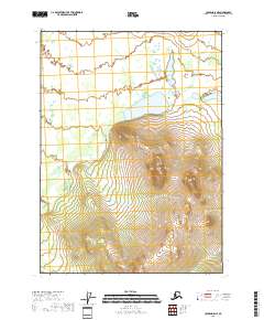 USGS Topographic Map – Coleen D-5 NE