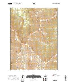 USGS Topographic Map – Coleen D-5 SE