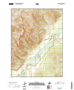 USGS Topographic Map – Coleen D-6 SE