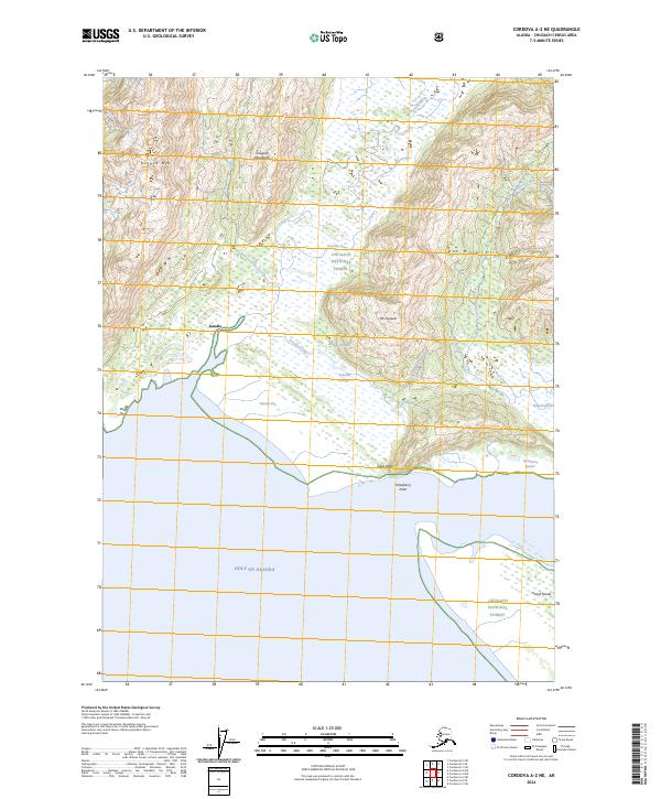USGS Topographic Map – Cordova A-2 NE