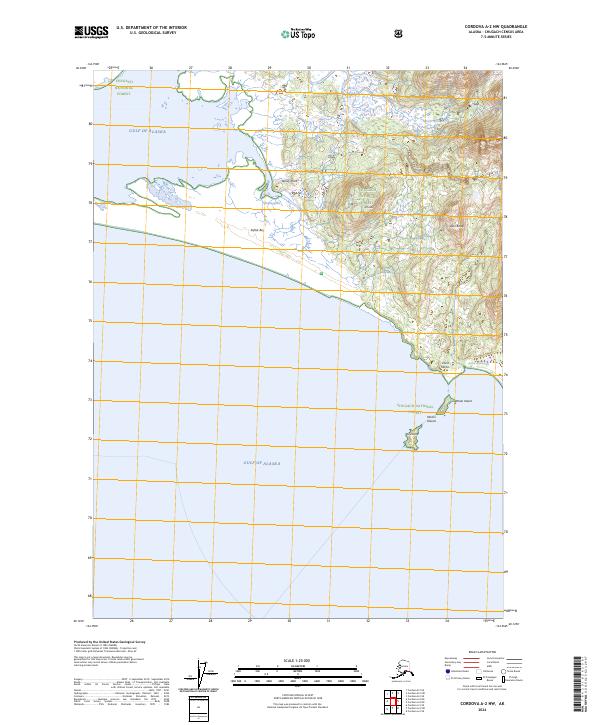 USGS Topographic Map – Cordova A-2 NW