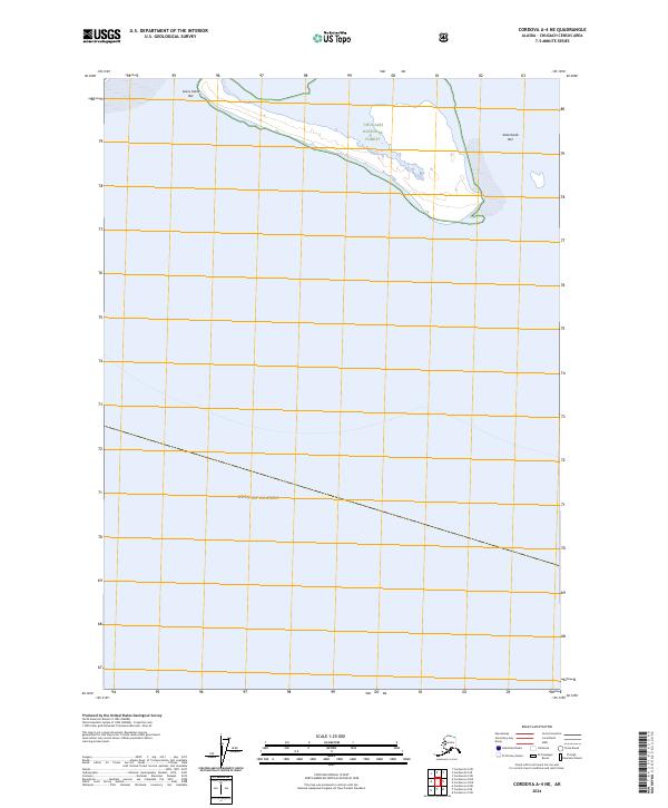 USGS Topographic Map – Cordova A-4 NE