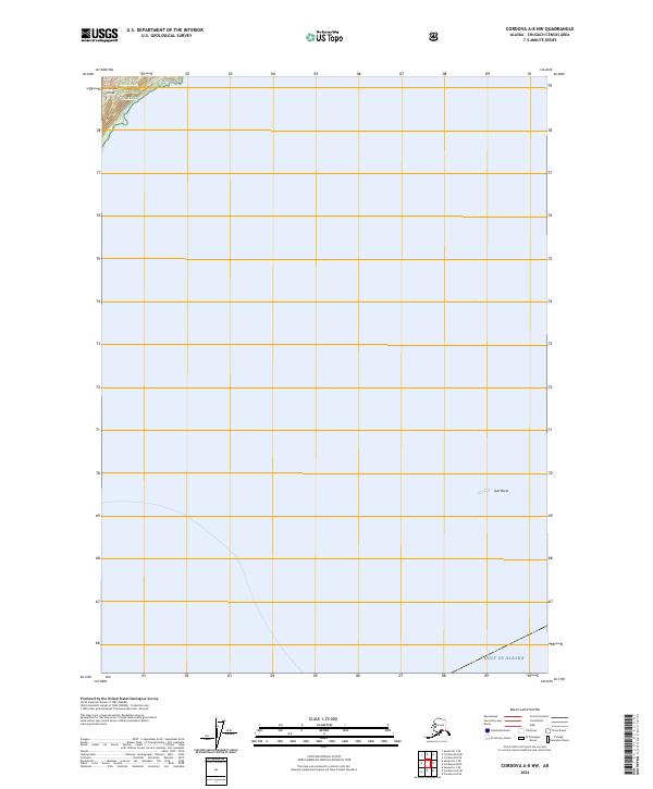 USGS Topographic Map – Cordova A-8 NW