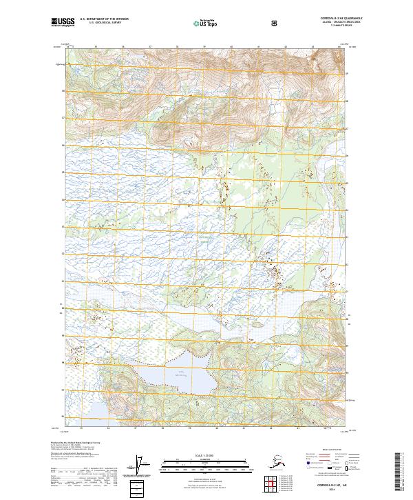 USGS Topographic Map – Cordova B-2 NE