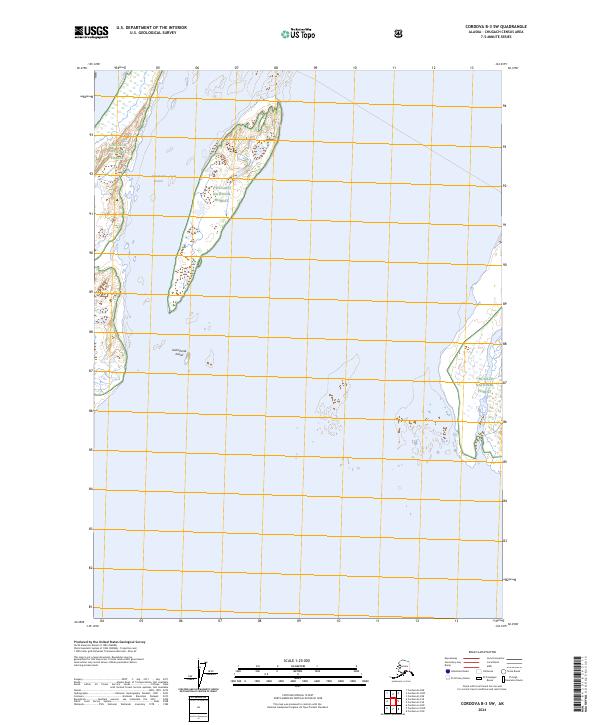 USGS Topographic Map – Cordova B-3 SW