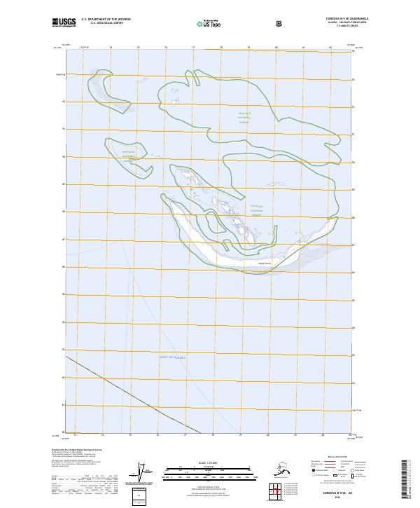 USGS Topographic Map – Cordova B-5 SE