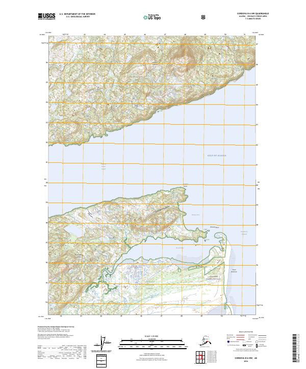 USGS Topographic Map – Cordova B-6 NW