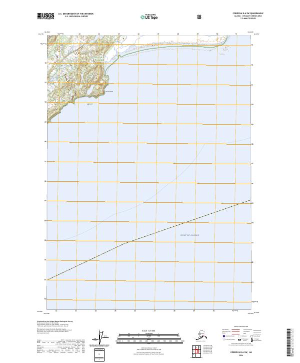 USGS Topographic Map – Cordova B-6 SW