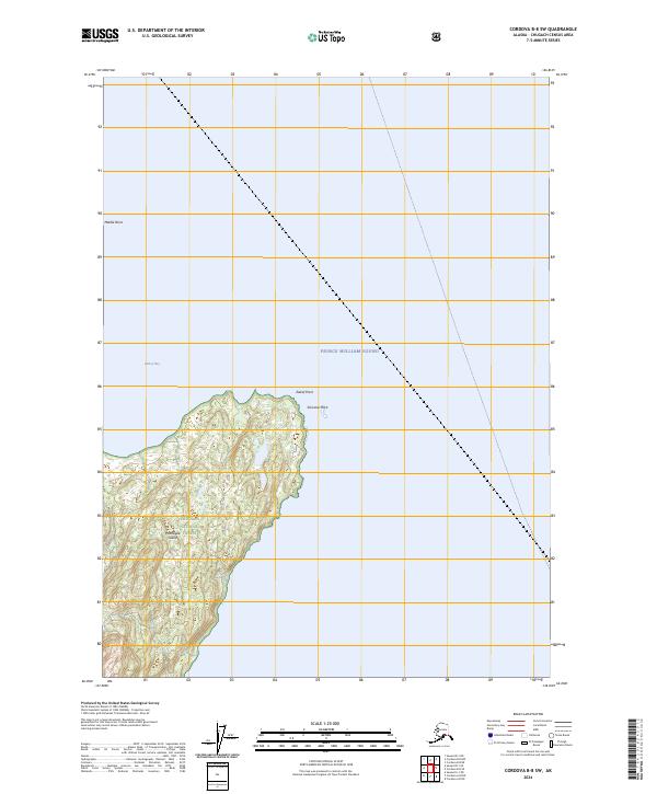 USGS Topographic Map – Cordova B-8 SW