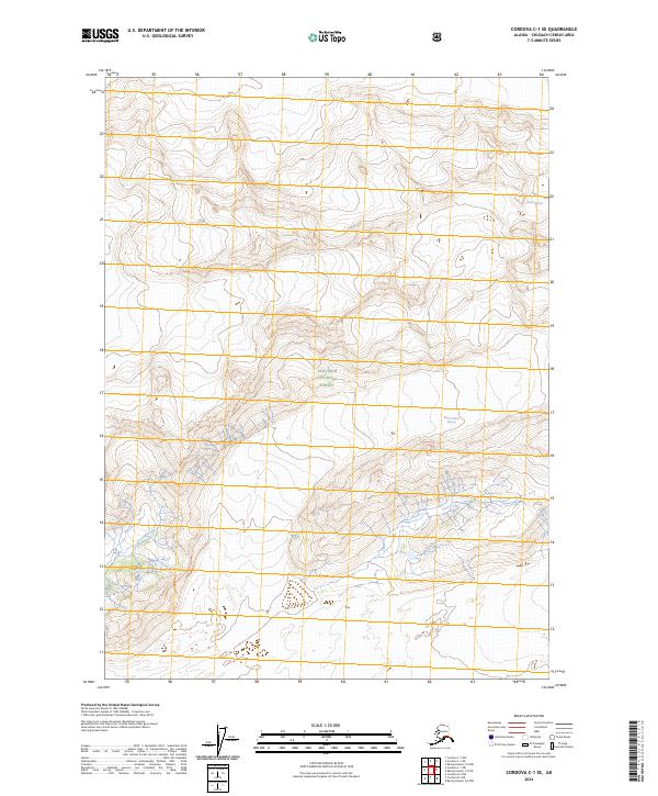 2024 Map of Cordova C-1 SE, 2024 Print