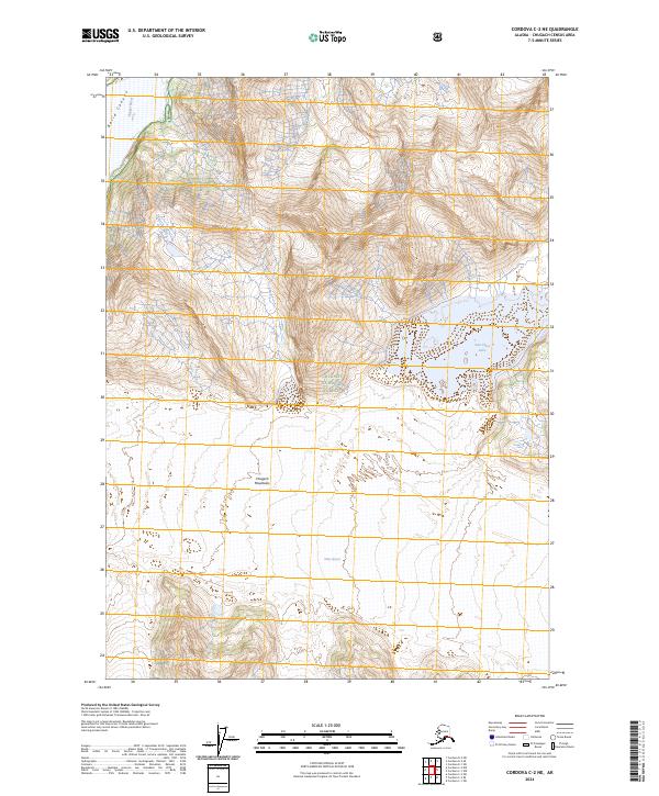 USGS Topographic Map – Cordova C-2 NE