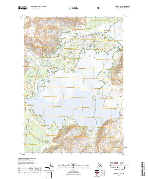 USGS Topographic Map – Cordova C-2 NW