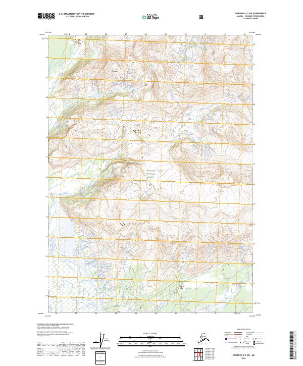 USGS Topographic Map – Cordova C-2 SW