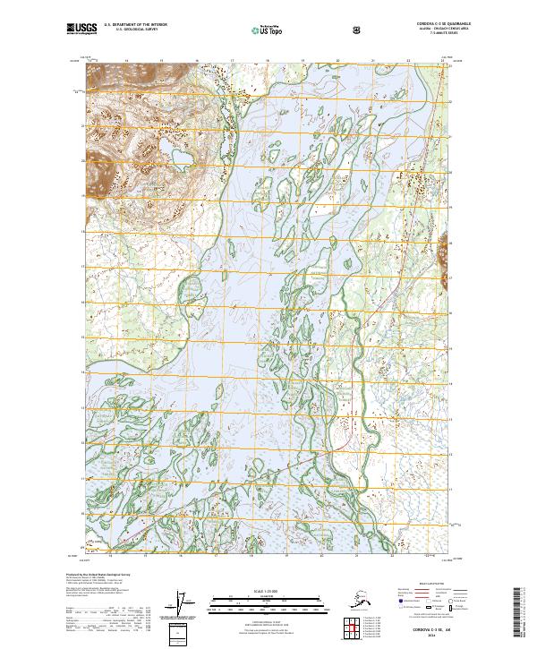 2024 Map of Cordova C-3 SE, 2024 Print