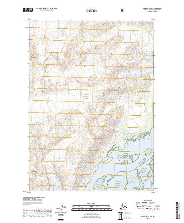 USGS Topographic Map – Cordova C-3 SW