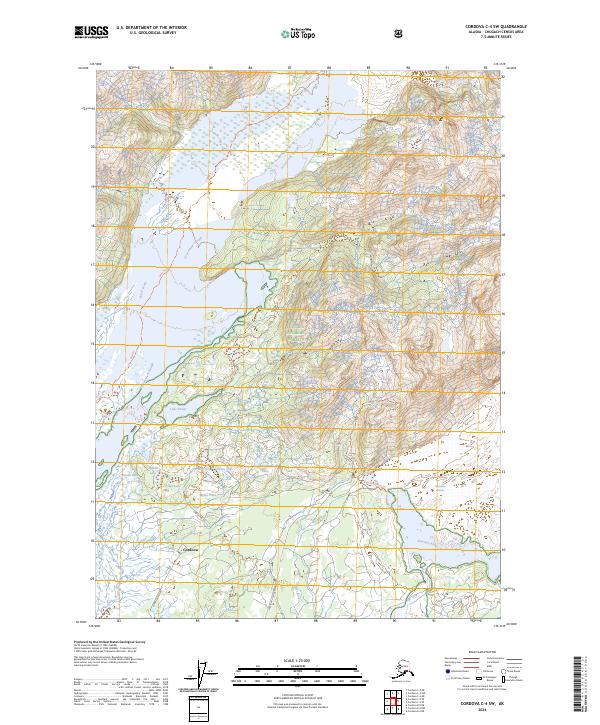 USGS Topographic Map – Cordova C-4 SW
