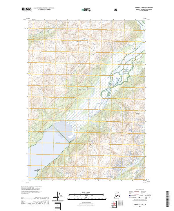 USGS Topographic Map – Cordova C-5 NE