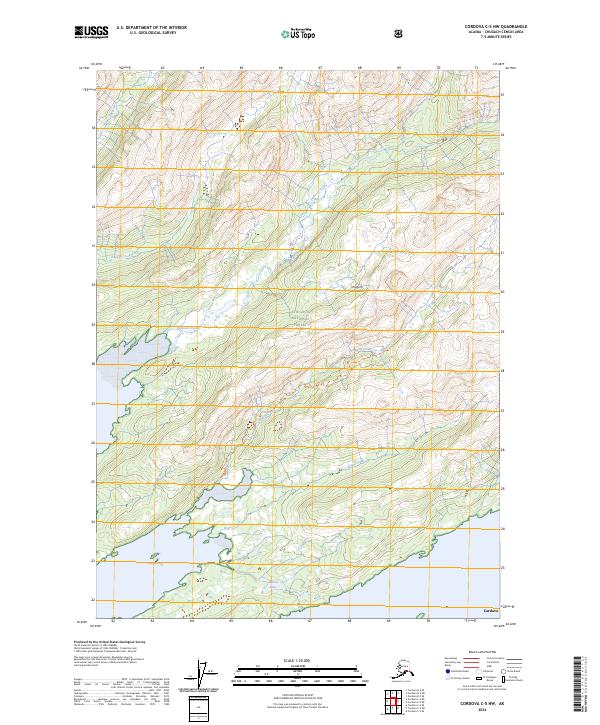 USGS Topographic Map – Cordova C-5 NW