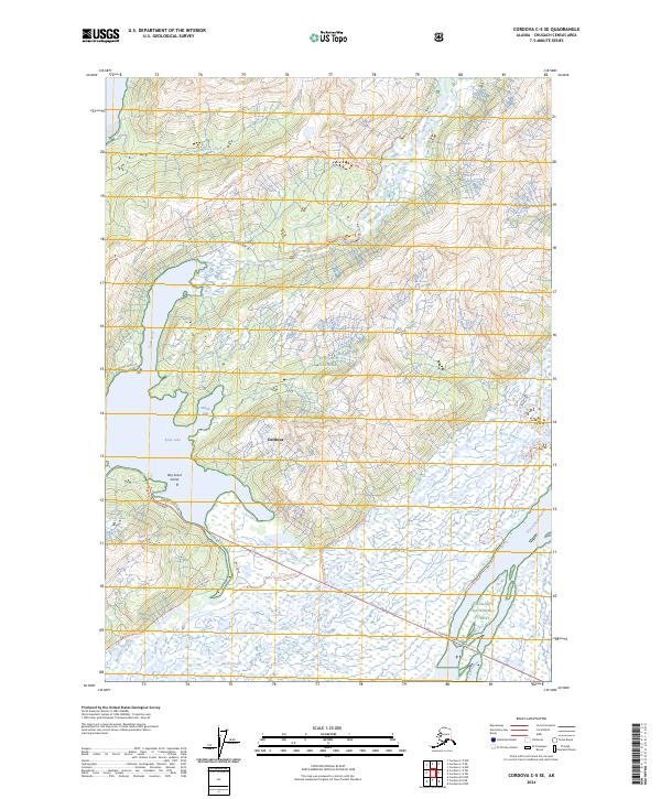 USGS Topographic Map – Cordova C-5 SE