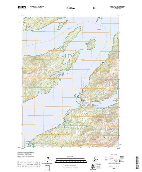 USGS Topographic Map – Cordova C-5 SW
