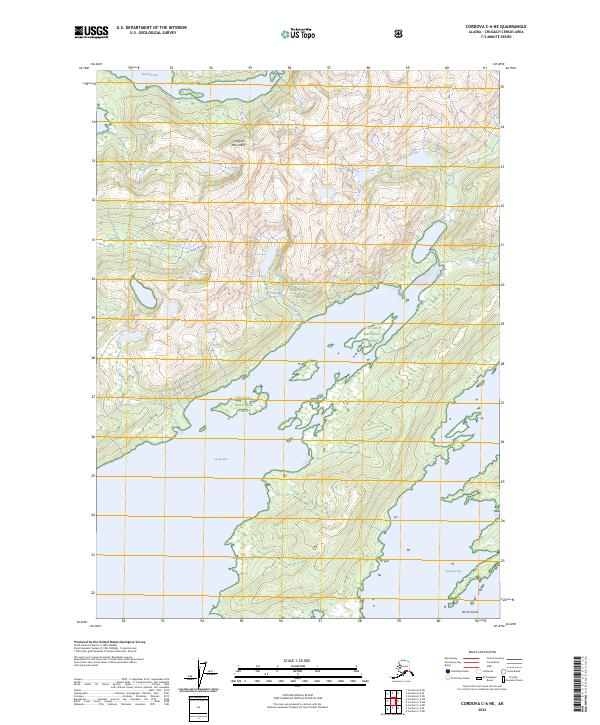 USGS Topographic Map – Cordova C-6 NE