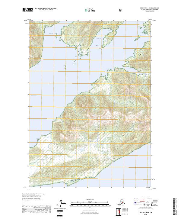 USGS Topographic Map – Cordova C-6 NW
