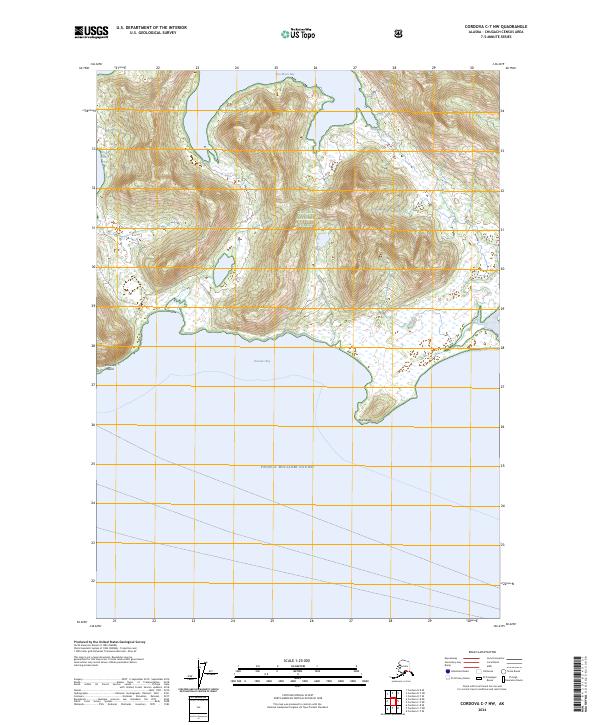 USGS Topographic Map – Cordova C-7 NW